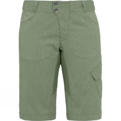 Pantalones Cortos Vaude Tremalzo Mujer - Verde Oliva - Chile SZE308579